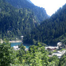 Isola mit dem Stausee ist fast erreicht.