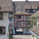 In Bülach beginne ich meine Wanderung am 13. April. Ich bin überrascht, dass Bülach einen solch schönen Ortskern hat.