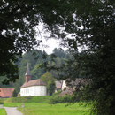 Die kleine Kirche von Aawangen.