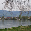 Blick von Arbon, wo mein erster Wandertag endet, hinüber nach Steinach.