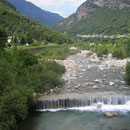 Bevor wir Mese ganz erreichen, zweigen wir links ab nach Chiavenna und verabschieden uns vom Liro, den wir hier ein letztes Mal überqueren.