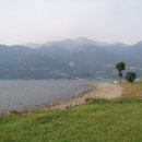 Am 22. September 2013 - einen Tag vor unserer Rückreise - wandern wir erstmals dem Strand von Colico entlang.