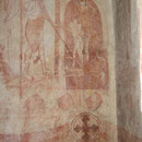 Ausschnitt eines Freskos in der Alten Kirche Romanshorn.