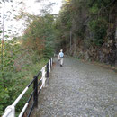 Auf dem unteren Weg durchqueren wir die ganze Halbinsel Richtung Abbazia di Piona.