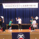 女子の試合は女性審判を中心に行いました