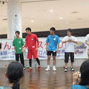 けん玉の支部を、地域を超えた共演。けん玉のつながり、ひろがりを感じる一枚。