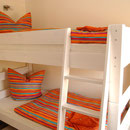 Kinderzimmer mit Stockbetten, ca 10 qm