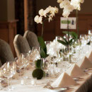 Dinner reception in our dining room