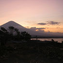 Notre dernier coucher de soleil à Amed...