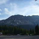 notre vue du terrain de camping..