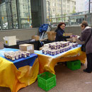ntre petit stand, hyper caché, du coup on prenait les cartons et allait ds la rue les donner ;) en ts cas pas mauvais du tout ces yaourts weetabix!!!