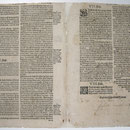 Doppelblatt nach der Restaurierung