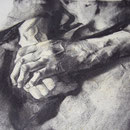 Kohlezeichnung, Detail