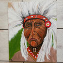 Indianer           50x50 cm                                                                                   50,00€