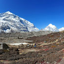 © Christoph Haas / Makalu 2010; Unterwegs in Richtung Hillary-Basecamp.
