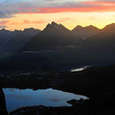 Abendstimmung über Svolvær.