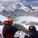 © Dr. Jürgen Greher / Makalu 2016; Pause auf knapp 7000m.