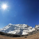 © Christoph Haas / Makalu 2010; Unterwegs in Richtung Hillary-Basecamp.