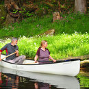 An der Heiblmühle ist unser Fahrt diesmal zu Ende - für eine Weiterfahrt bis zur Mündung in die Ilz wäre mehr Wasser nötig.