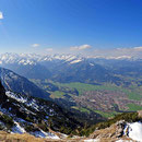 ... und der Blick hinunter nach Oberstdorf!