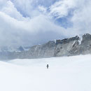 © Christoph Haas / Makalu 2010; Aufstieg am Makalu zwischen Lager 1 und Lager 2.