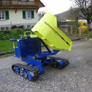 Rufener Raupenkipper mit Drehmulde und Verstellfahrwerk 700kg Nutzlast