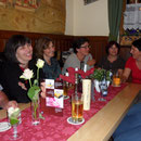 Heike Schorer, Hanne Schellenbaum, Beate Schnell, Marliese Herrmann und Ellen Hermann v.l.n.r.