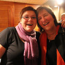 Vorsitzende Janett Barth und Gerlinde von den GloryFires      © Petra Kessler