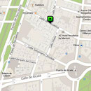 Calle de Recoletos map