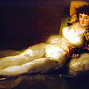 "The clothed Maja" by Francisco de Goya