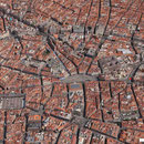 Puerta del Sol - aerial view
