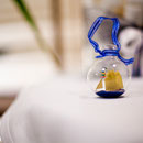 Decoration mariage bleu marine et blanc