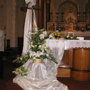 Mariage Bambou - vert  et violet