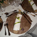 Mariage Les voyages Vert Marron Blanc