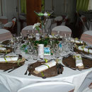 Mariage Les voyages Vert Marron Blanc