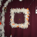 Sur le pont des arts - MAriage Blanc Orange et Marron