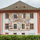 St Blasien - Amtsgebäude mit barocker Sonnenuhr
