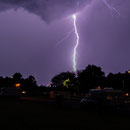 Gewitter in Hechingen