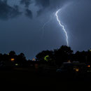 Gewitter in Hechingen