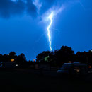 Gewitter in Hechingen
