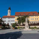 Stadtmuseum mit Ulanendenkmal "Nackter Reiter" - Bad Langensalza