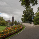 Freiburg - vom Stadtgarten in die Stadt