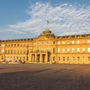 Stuttgart - Neues Schloss in der Abendsonne