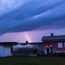 Gewitter in Hechingen