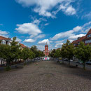 Hauptmarkt mit Blick auf das Historishe Rathaus - Gotha