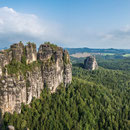 Schrammsteine - NP Sächsische Schweiz (Panorama)