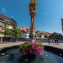 Ulm - Brunnen auf dem Münsterplatz