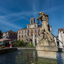 Stadtbrunnen auf Rathausplatz - Weimar