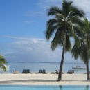 La plage de l'Intercontinental
