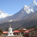Vue depuis Tengboche
